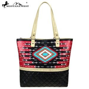 Montana West Aztec Collection Tote